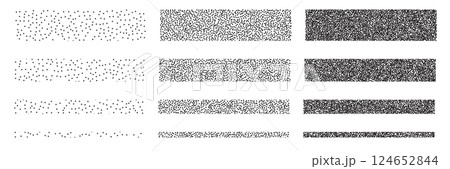 Dot halftone rectangular gradient. Half tone texture background, stipple dot pattern, spot fade effect Dot halftone rectangular gradient. Half tone texture background, stipple dot pattern, spot fade effect 124652844