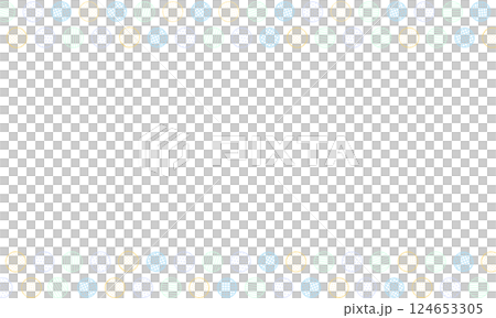 A frame of four colorful round circles arranged vertically in a rough line A frame of four colorful round circles arranged vertically in a rough line 124653305