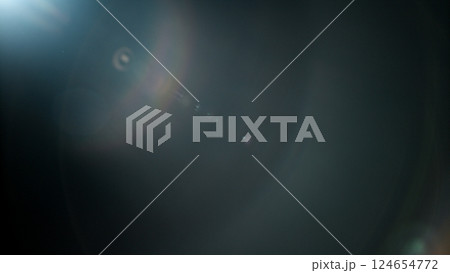 Abstract background of real lens flare for overlay or transition 124654772
