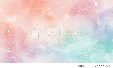 幻想的なカラフルなキラキラテクスチャ背景 124656007
