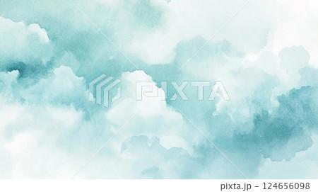 水彩で描いたテクスチャ背景 水彩で描いたテクスチャ背景 124656098