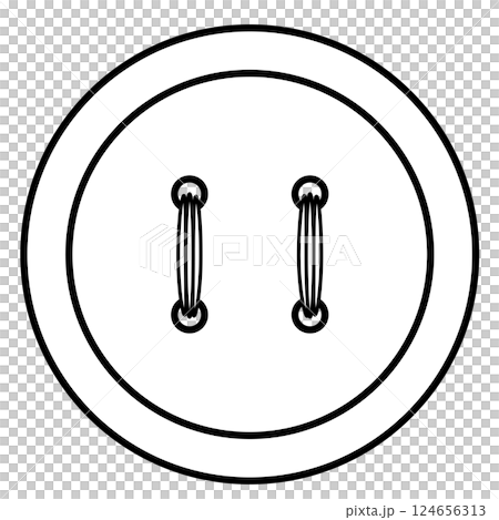 Illustration of a four-hole button 124656313