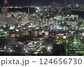 四日市の工場夜景 124656730