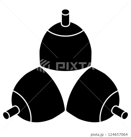 家紋です。三つ横槌といいます。 124657064