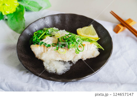 たらのみぞれ煮 124657147