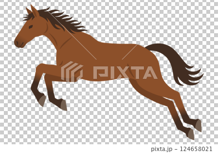 跳躍的馬圖 跳躍的馬圖 124658021