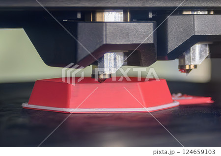 The high technology manufacturing process by rapid prototype method. 124659103