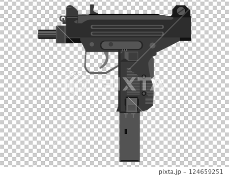 機關槍 迷你烏茲手槍 124659251