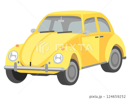 ドイツの国民的自動車 ワーゲンビートル 124659252
