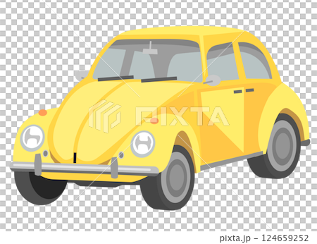 ドイツの国民的自動車 ワーゲンビートル 124659252