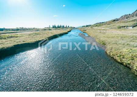 アイスランドの美しい風景 124659372