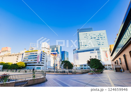 仙台駅西口　朝景 124659946