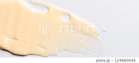 The texture of a cosmetic cream or balm The texture of a cosmetic cream or balm 124660048