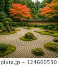 静寂の枯山水庭園 124660530