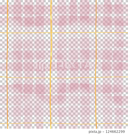 Gold Pink Plaid Gingham Check Hand Drawn Background Overlay Gold Pink Plaid Gingham Check Hand Drawn Background Overlay 124662299