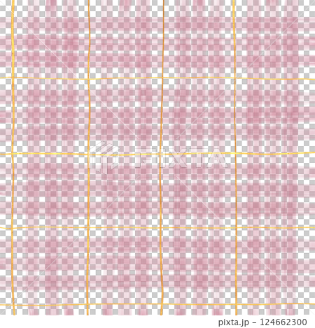 Gold Pink Plaid Gingham Check Hand Drawn Background Overlay Gold Pink Plaid Gingham Check Hand Drawn Background Overlay 124662300