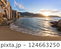 Cefalu, medieval village of Sicily 124663250