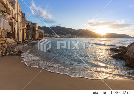 Cefalu, medieval village of Sicily Cefalu, medieval village of Sicily 124663250
