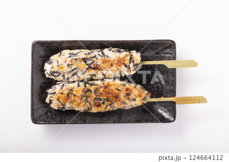 鶏つくね串 ひじき入り 鶏つくね串 ひじき入り 124664112