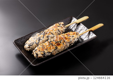 鶏つくね串 ひじき入り 鶏つくね串 ひじき入り 124664116