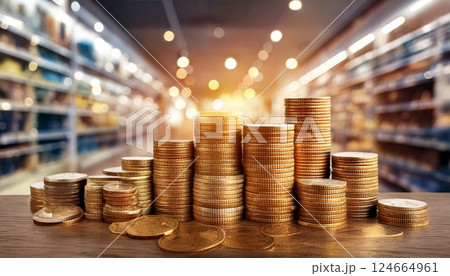 お金と暮らし お金と暮らし 124664961