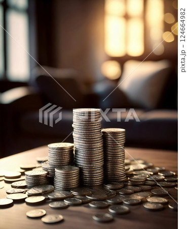 お金と暮らし お金と暮らし 124664982