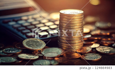 お金と暮らし お金と暮らし 124664983