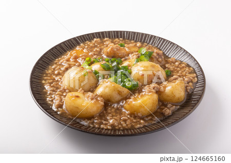 里芋のそぼろ煮 里芋のそぼろ煮 124665160