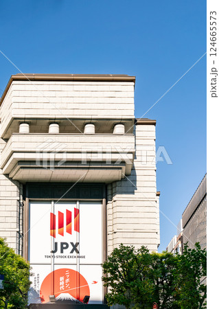 【東京都】東京証券取引所周辺の都市風景 124665573