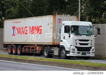 トレーラートラック トレーラートラック 124665684