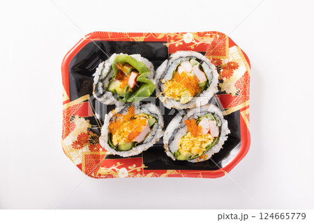 海鮮巻き 124665779