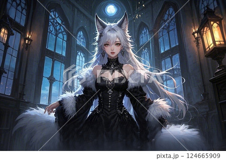 月光の狼姫 124665909