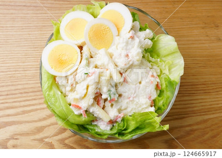 マカロニポテトサラダ マカロニポテトサラダ 124665917