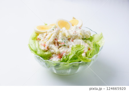 マカロニポテトサラダ マカロニポテトサラダ 124665920