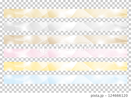 直線とグラデーションで構成された高級感のあるアブストラクト背景　ジオメトリック　玉ボケあり 124666120