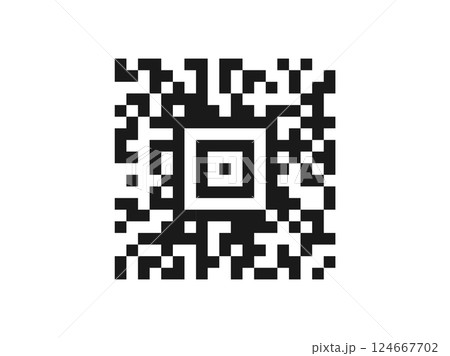 Aztecコードのイラスト 124667702