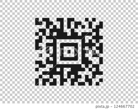 Aztecコードのイラスト 124667702