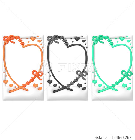 落書き チェキ ぷっくり デコレーション フレーム オレンジ ブラック ミント 落書き チェキ ぷっくり デコレーション フレーム オレンジ ブラック ミント 124668268