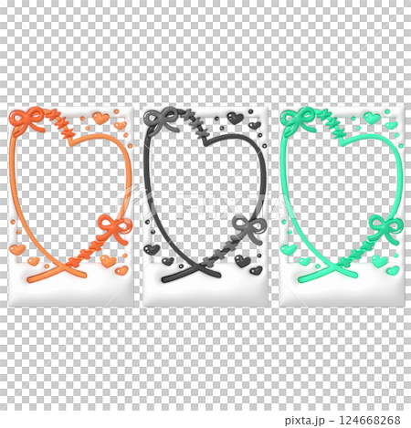 落書き チェキ ぷっくり デコレーション フレーム オレンジ ブラック ミント 落書き チェキ ぷっくり デコレーション フレーム オレンジ ブラック ミント 124668268