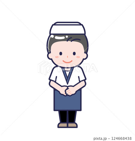 寿司職人/男性 01 寿司職人/男性 01 124668438