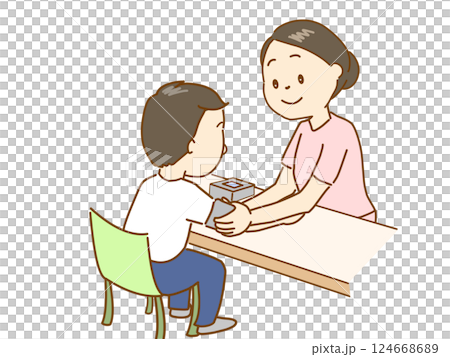護士測量血壓 124668689