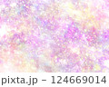 神秘的、メルヘン、幻想的なきらきら光るシンプルグラデーション背景壁紙イラストテクスチャ【紫、ピンク】 124669014