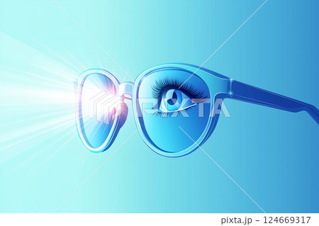 目の健康(ブルーライト・視力ケア) 目の健康(ブルーライト・視力ケア) 124669317