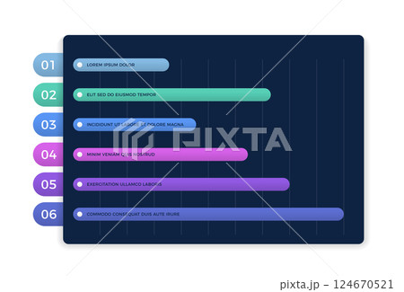 Bar Chart Template 124670521