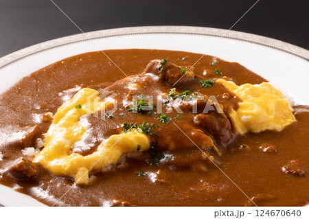 オムカレー オムカレー 124670640