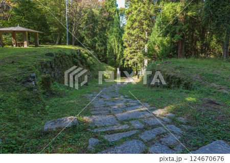 岐阜 岩村城跡の風景 岐阜 岩村城跡の風景 124670676