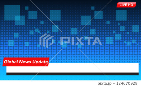 Dynamic News Broadcast Template Dynamic News Broadcast Template 124670929