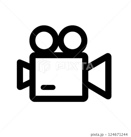 シネマカメラのアイコン 124671244