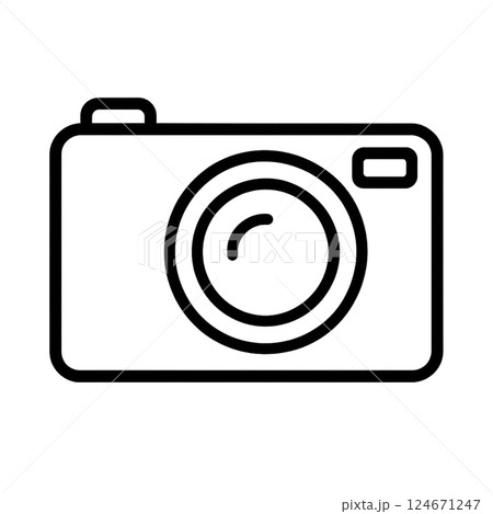 カメラのアイコン カメラのアイコン 124671247