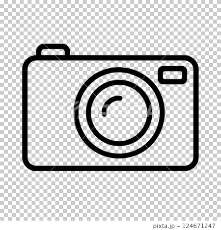 カメラのアイコン カメラのアイコン 124671247